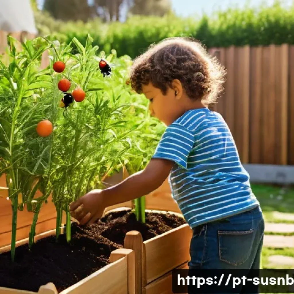 친환경 조경 관리의 도전 과제 - **Prompt 1: A Thriving Sustainable Portuguese Family Garden**
    A happy, diverse Portuguese family...